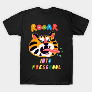 Roaring Into Preschool T-Shirt